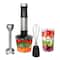 MegaChef 4 in 1 Multipurpose Immersion Hand Blender With Speed Control & Accessories